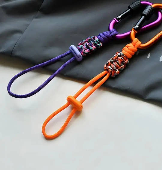 Outdoor Multifunctional Aluminum Alloy Braided Hook Keychain Bag Hanger