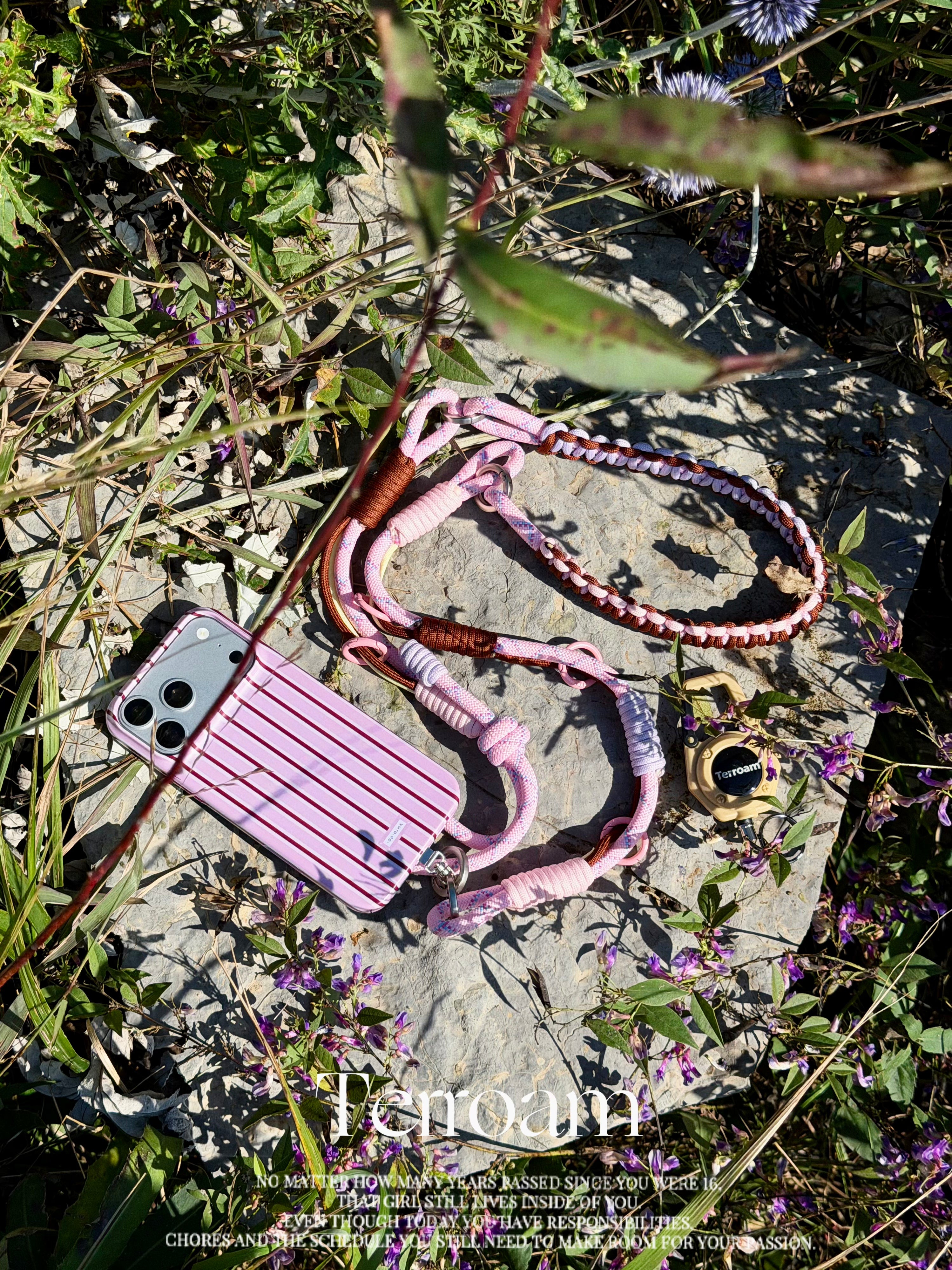 Paracord Phone Lanyard | Hands-Free Crossbody Strap | Terroam