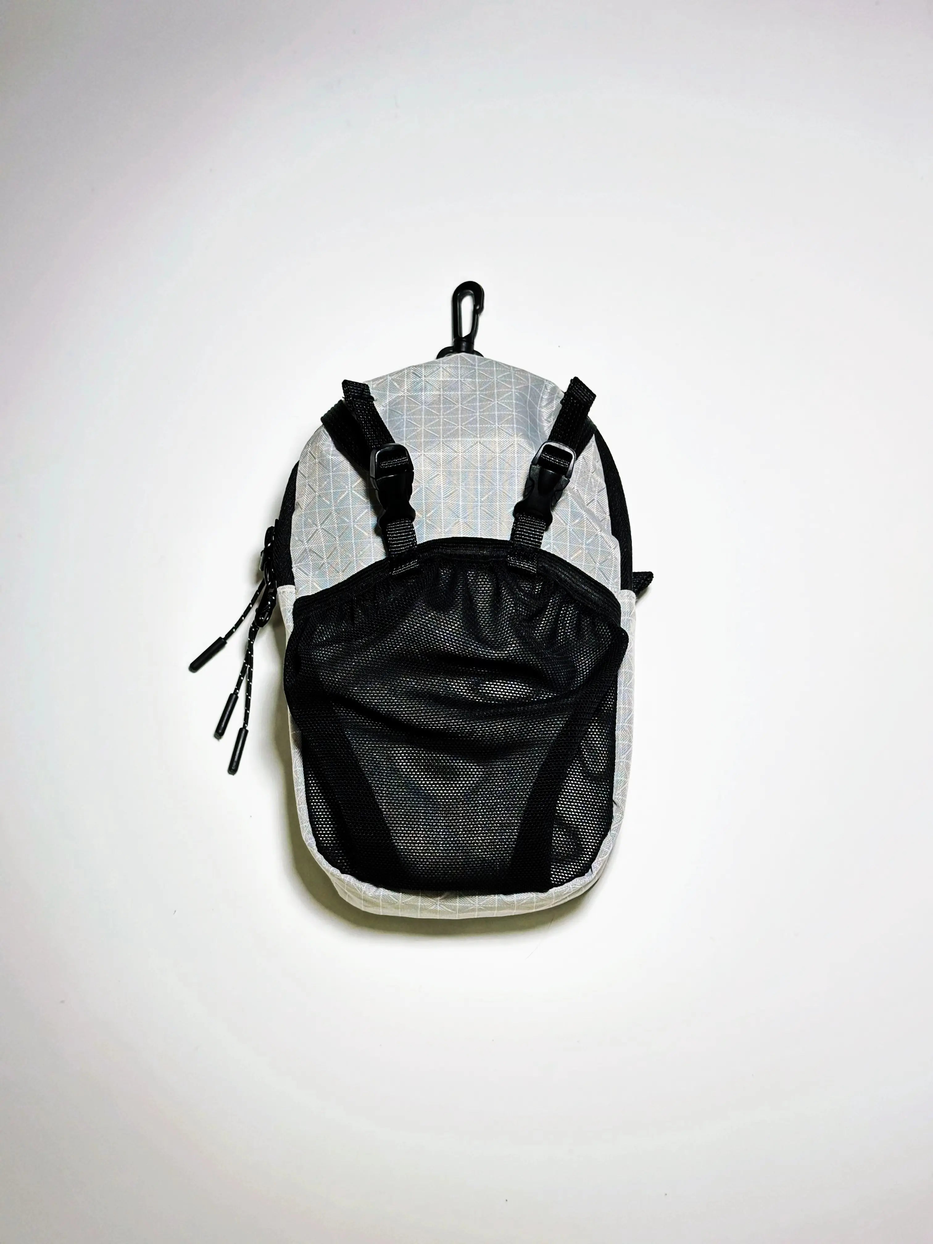 Water-Resistant Crossbody Sling Bag – Multi-Pocket Shoulder Bag with Bottle Hook for Travel, Daily Use & Outdoor