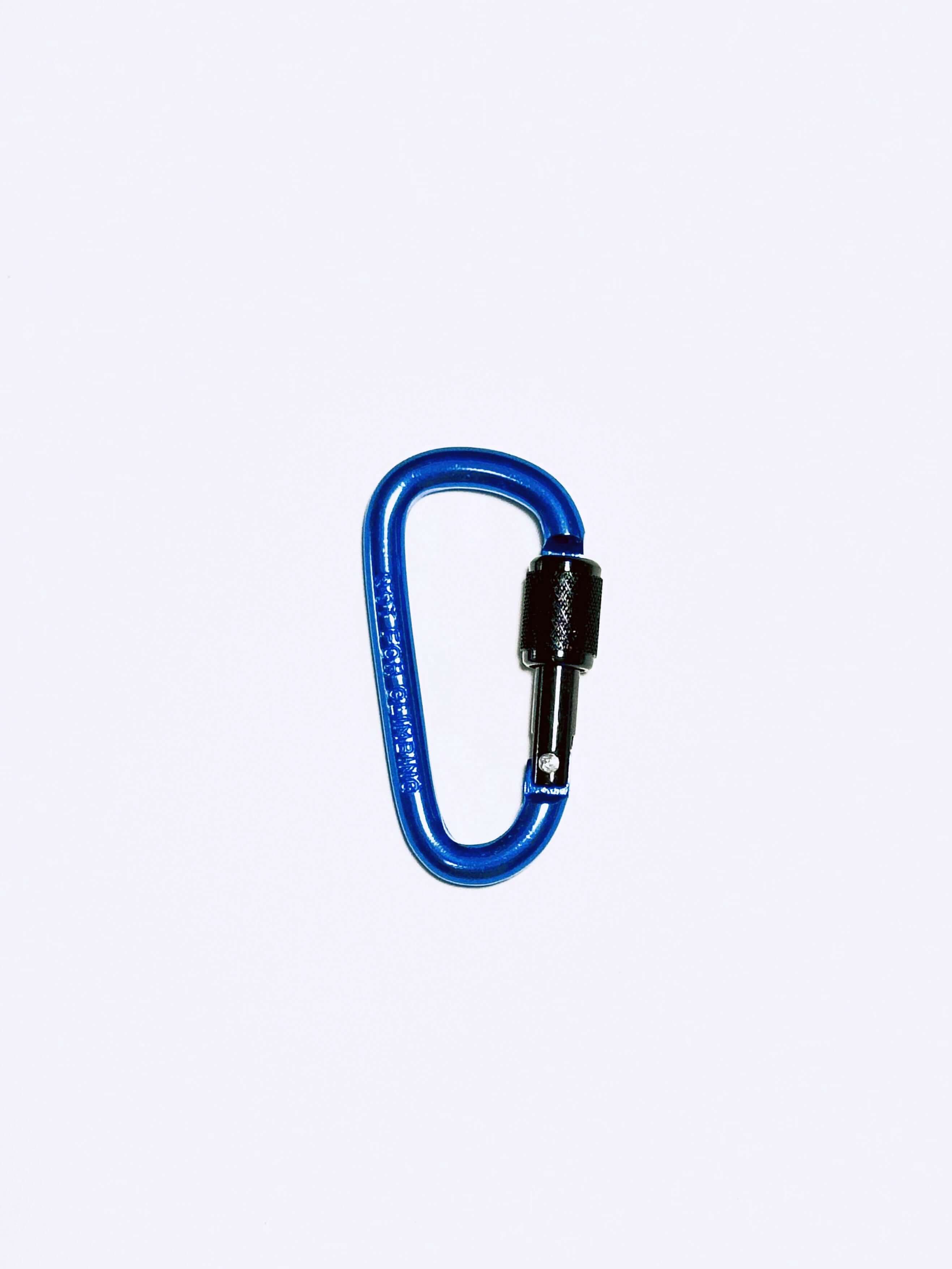 Heavy Duty Aluminum Locking Carabiner Clips – Screw Lock, Lightweight Gear & Keychain Hook (Pack of 4)