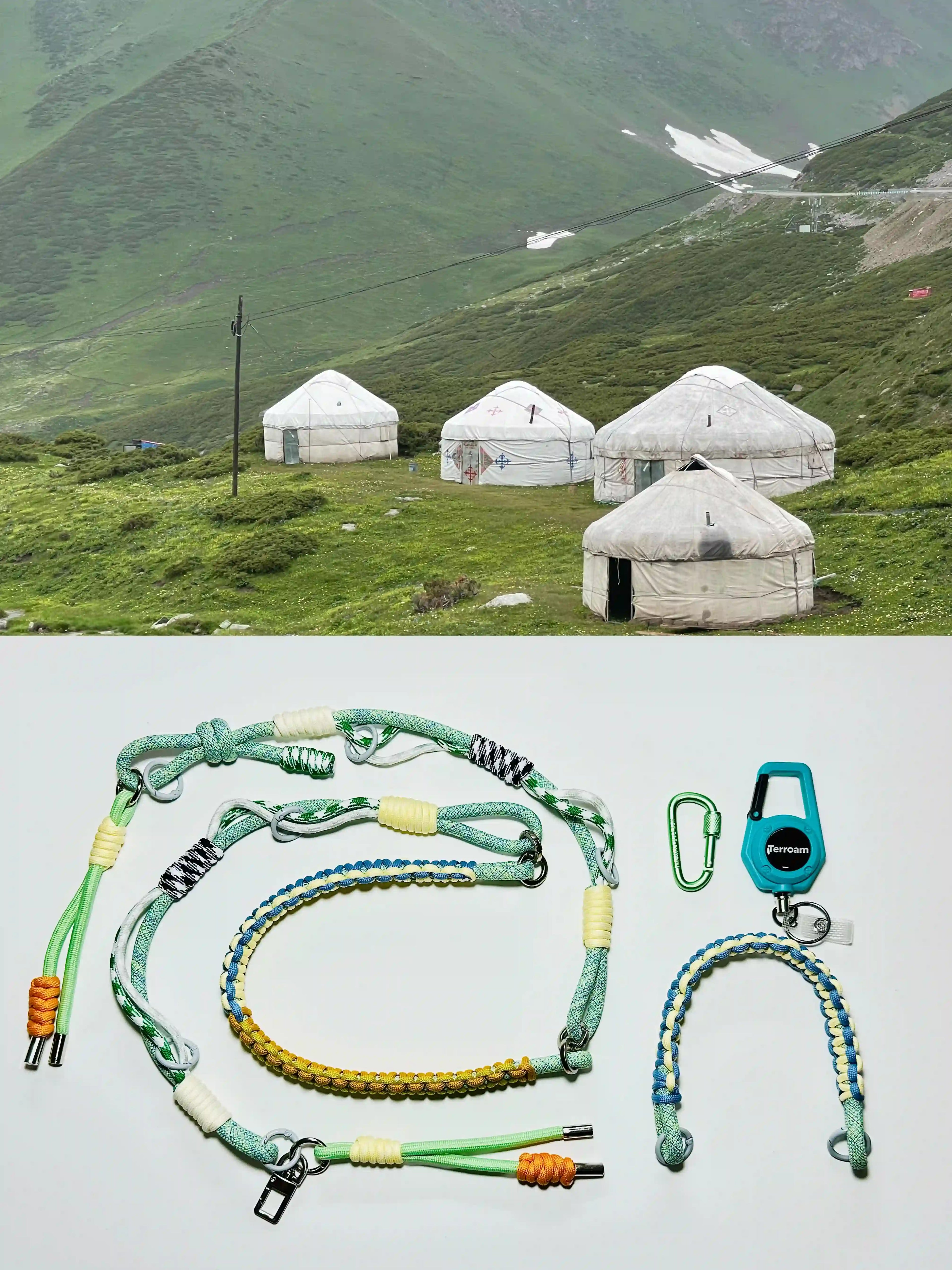 Modular Paracord Phone Lanyard with Carabiner – Adjustable, Detachable & Hands-Free for Everyday Carry