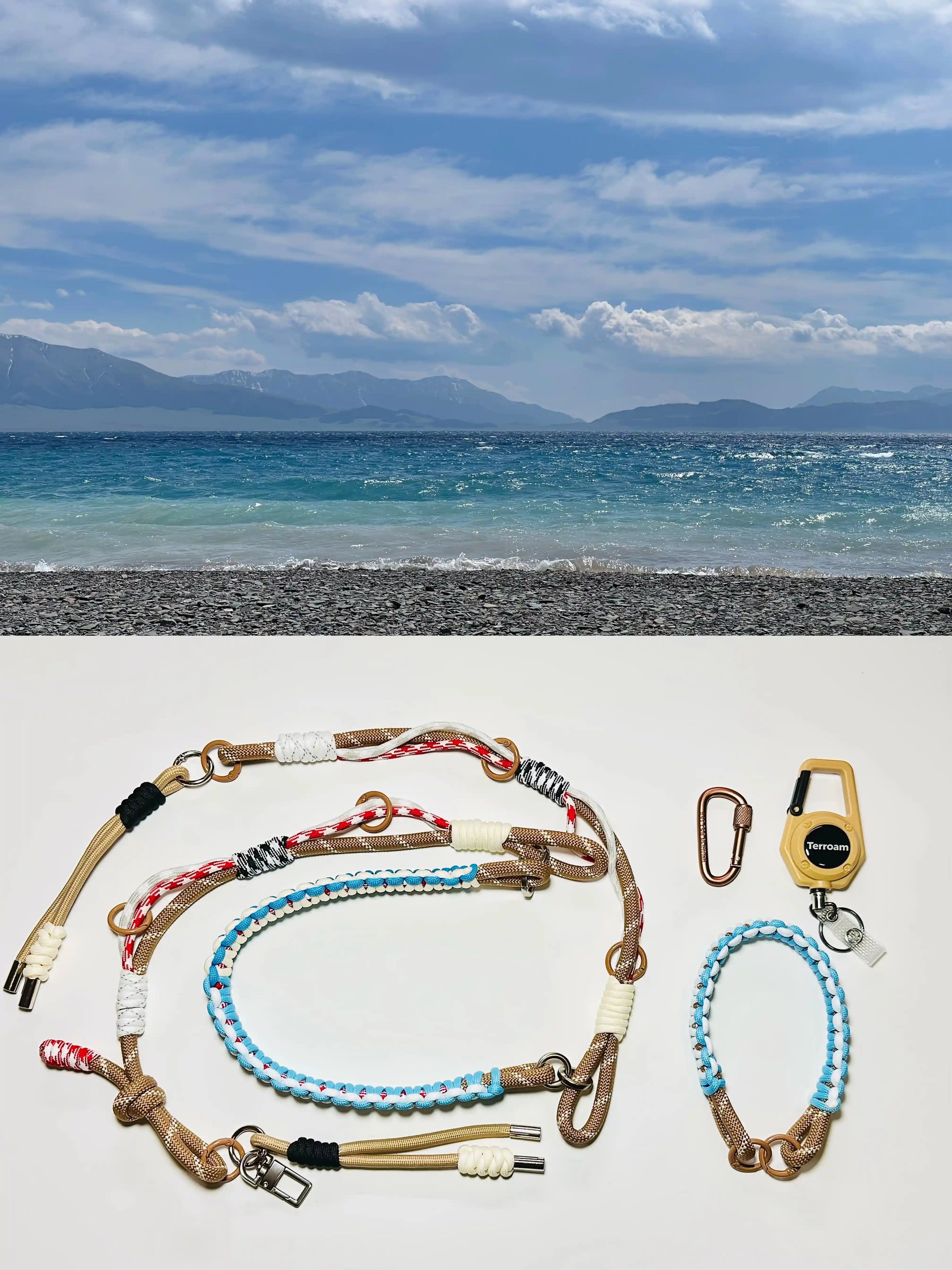 Modular Paracord Phone Lanyard with Carabiner – Adjustable, Detachable & Hands-Free for Everyday Carry