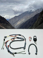 Modular Paracord Phone Lanyard with Carabiner – Adjustable, Detachable & Hands-Free for Everyday Carry