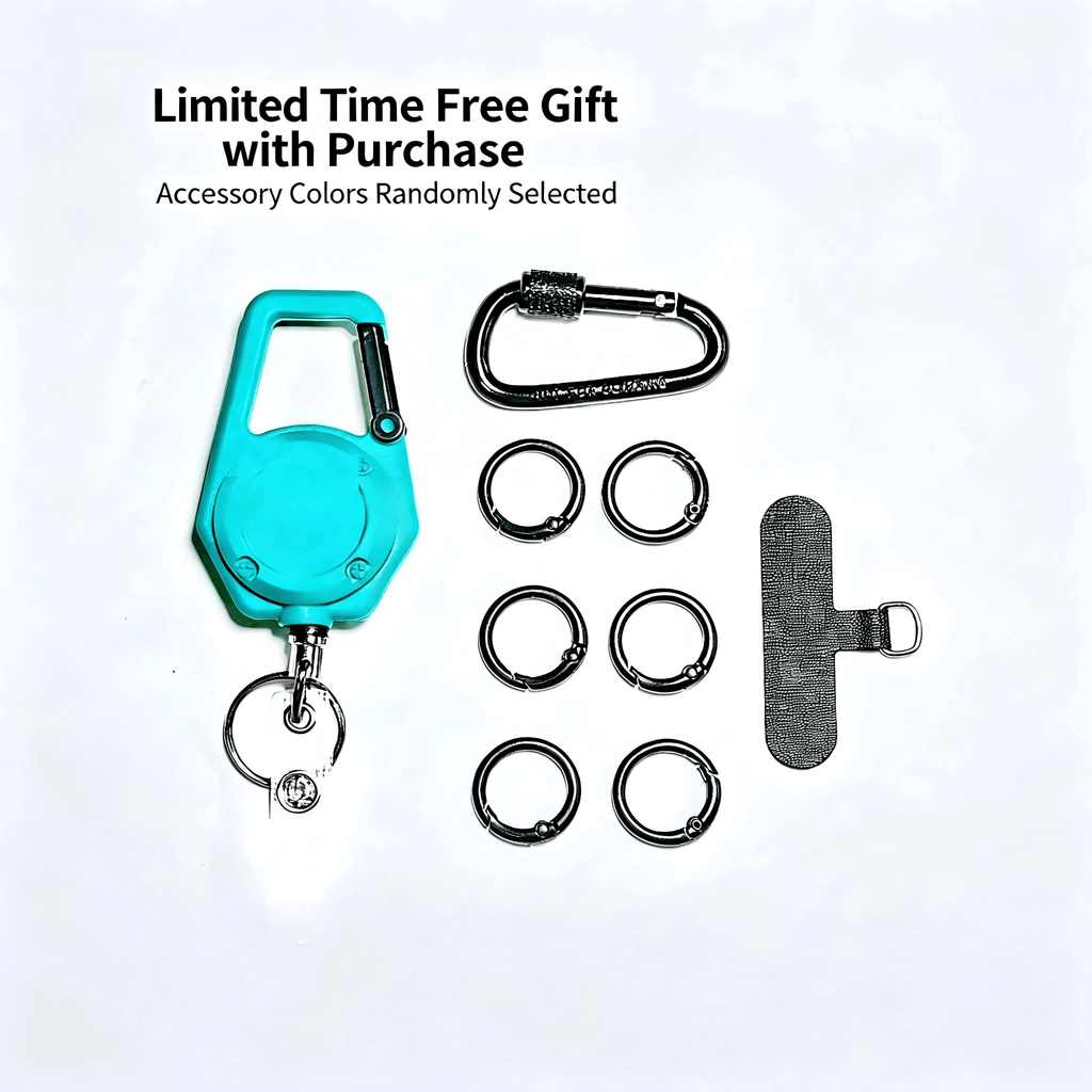 Modular Paracord Phone Lanyard with Carabiner – Adjustable, Detachable & Hands-Free for Everyday Carry