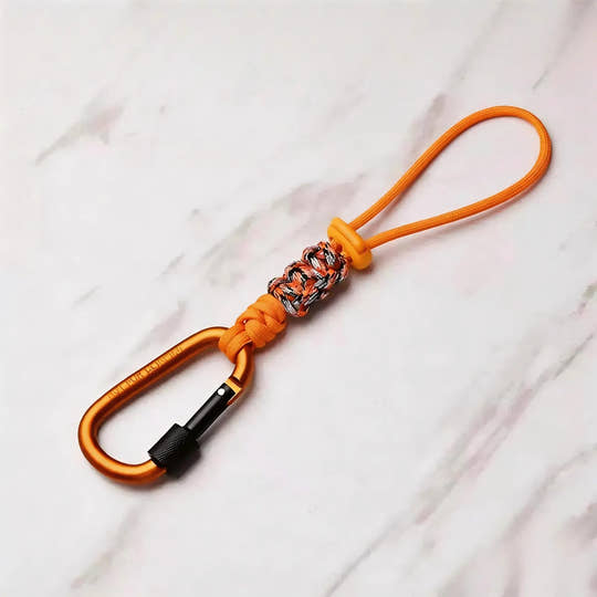 Outdoor Multifunctional Aluminum Alloy Braided Hook Keychain Bag Hanger