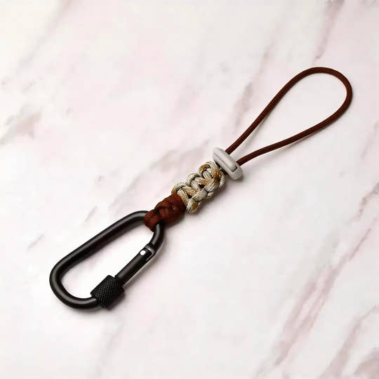 Outdoor Multifunctional Aluminum Alloy Braided Hook Keychain Bag Hanger